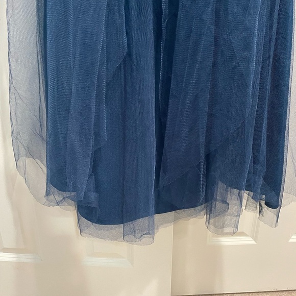 Jenny Yoo Navy Tulle Dress - Picture 9 of 9